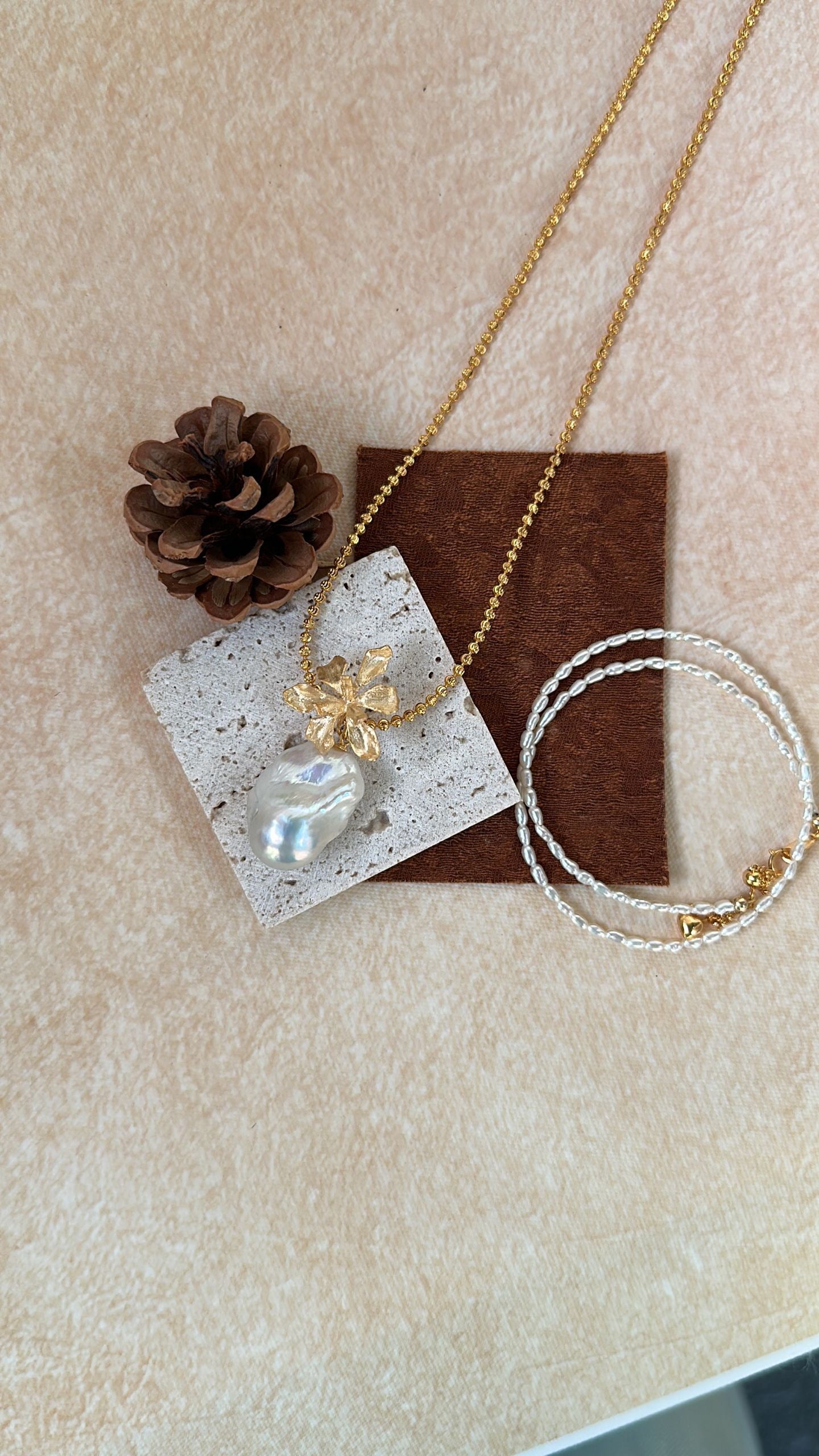 S925 Sterling Silver “Fortune Blossom” Pendant Necklace