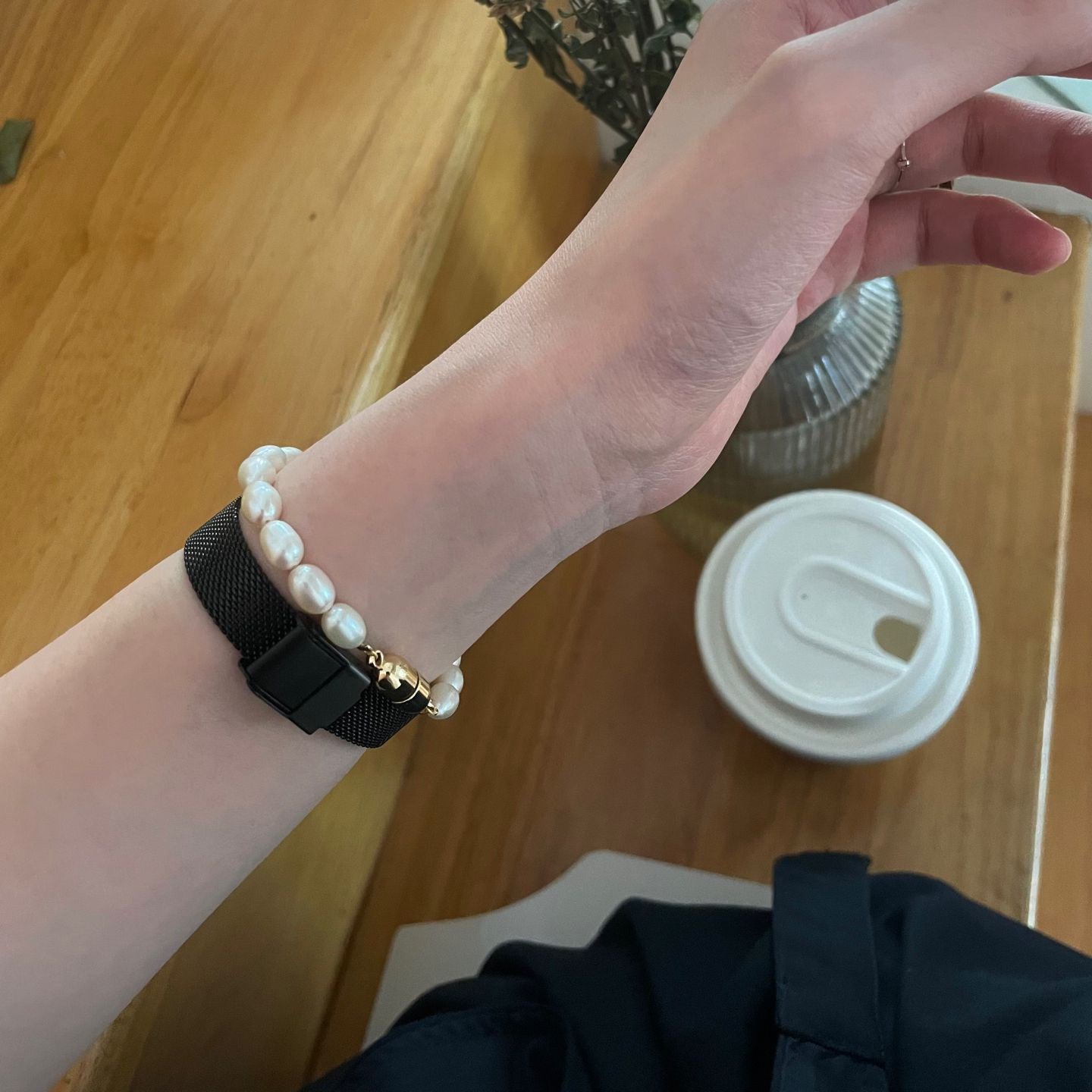 Freshwater Pearl Magnetic Bracelet