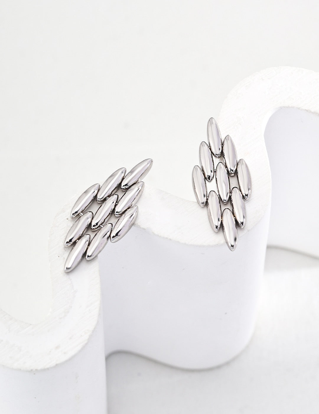 S925 Silver Designer Statement Earrings