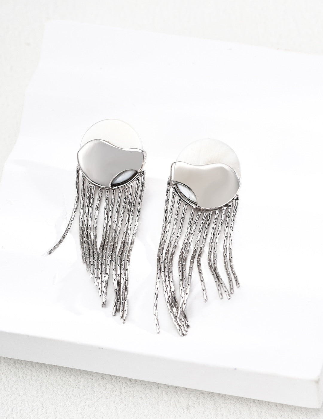 S925 Silver Minimalist Shell Earrings