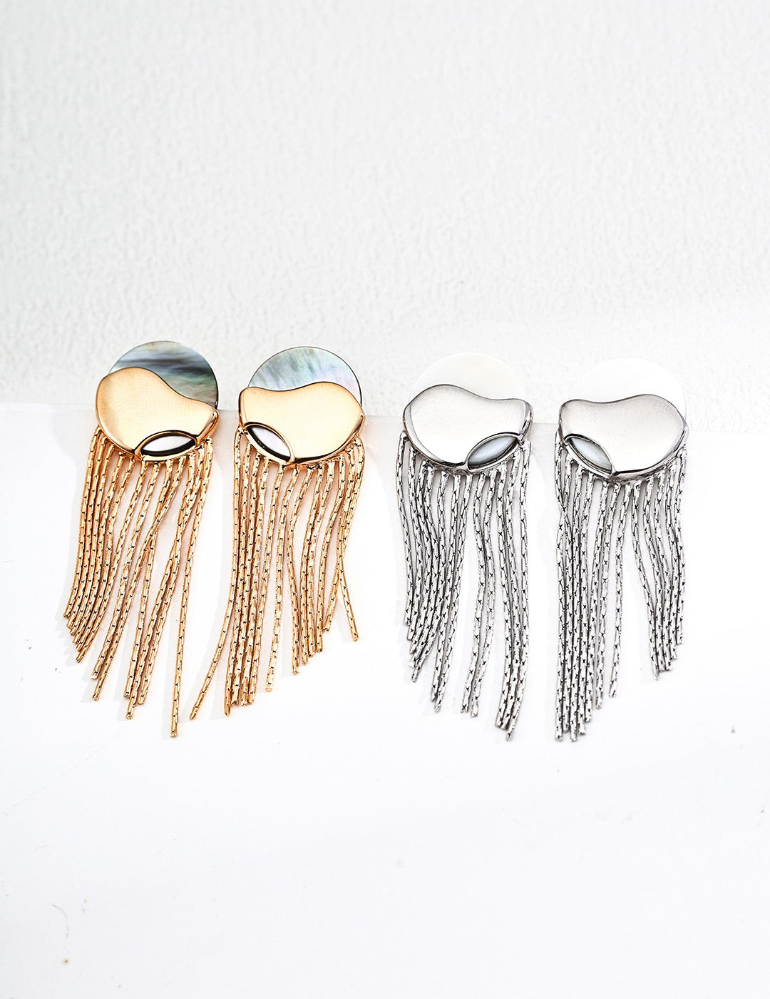 S925 Silver Minimalist Shell Earrings