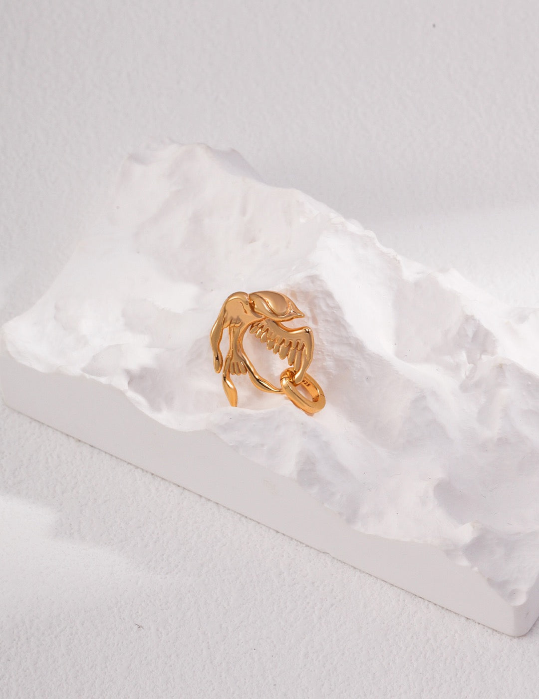 S925 Silver Flying Bird Necklace