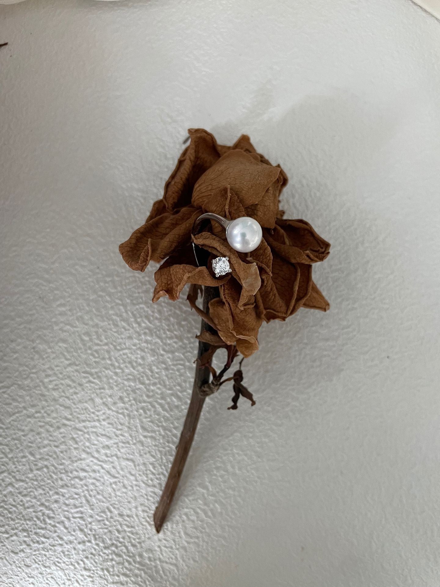 S925 Silver Freshwater Pearls Ring