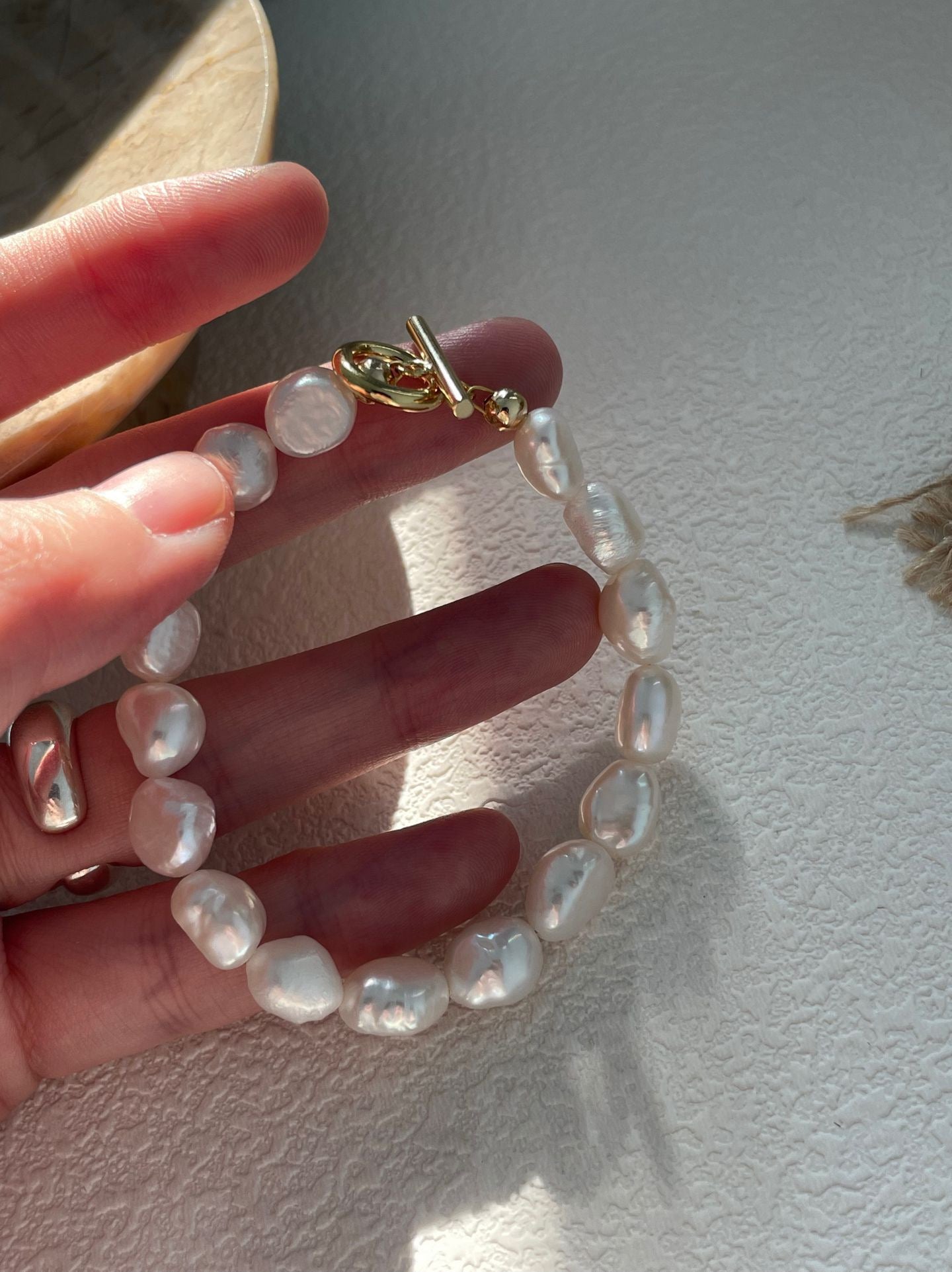 Freshwater Baroque Pearl Bracelet