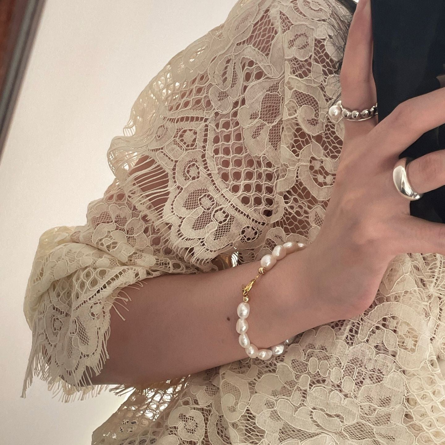 Freshwater Baroque Pearl Bracelet