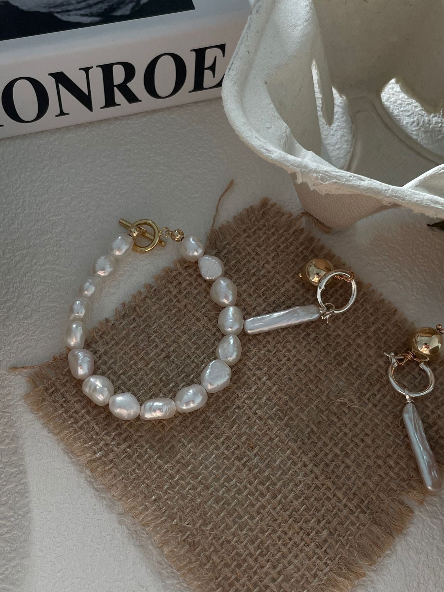 Freshwater Baroque Pearl Bracelet