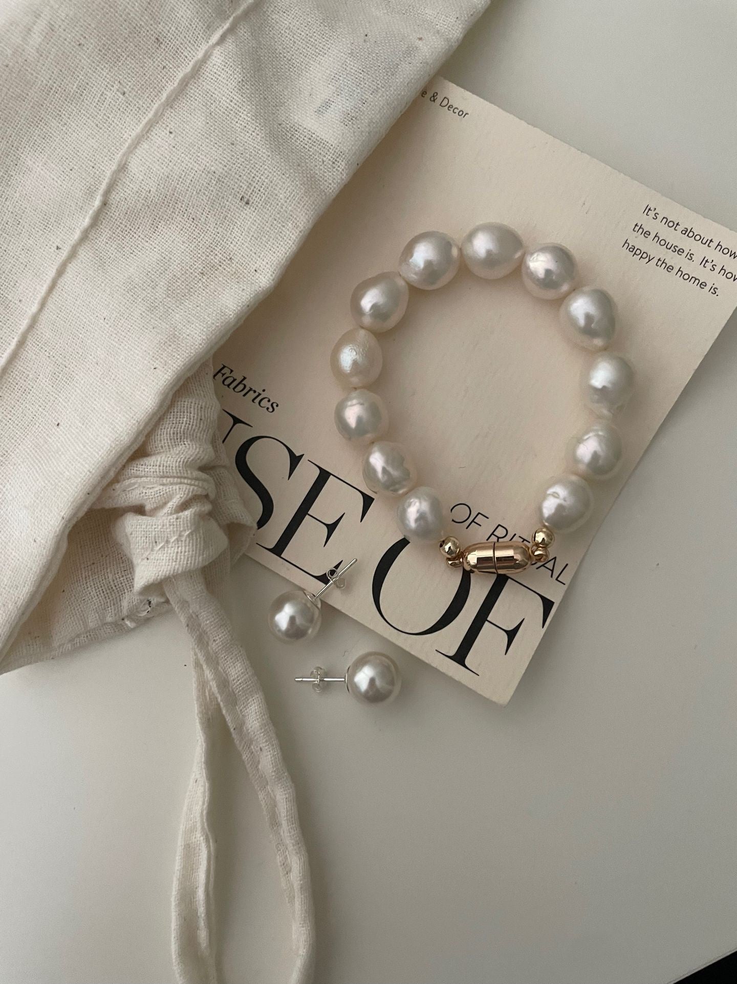 Baroque Pearl Bracelet