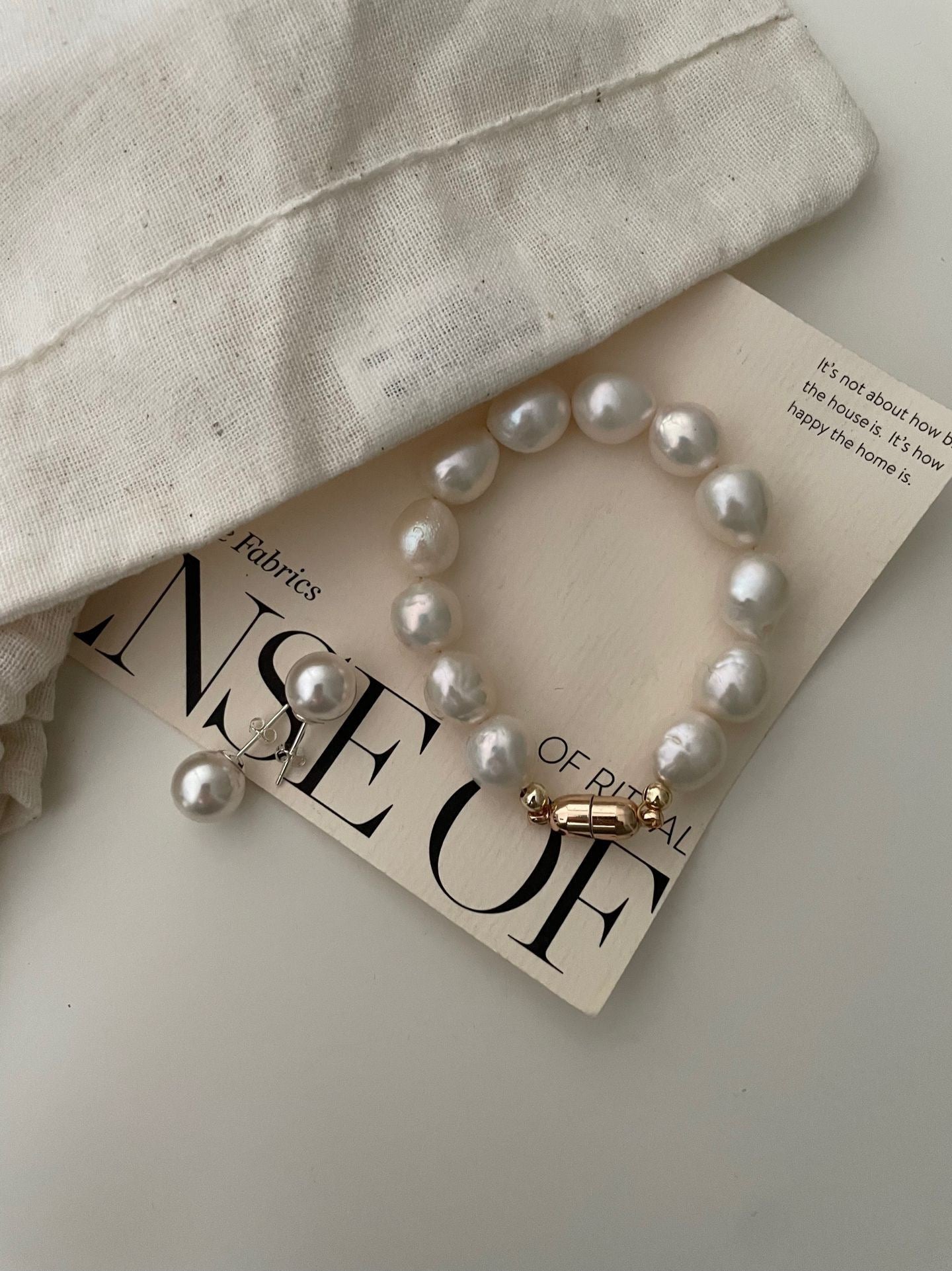 Baroque Pearl Bracelet