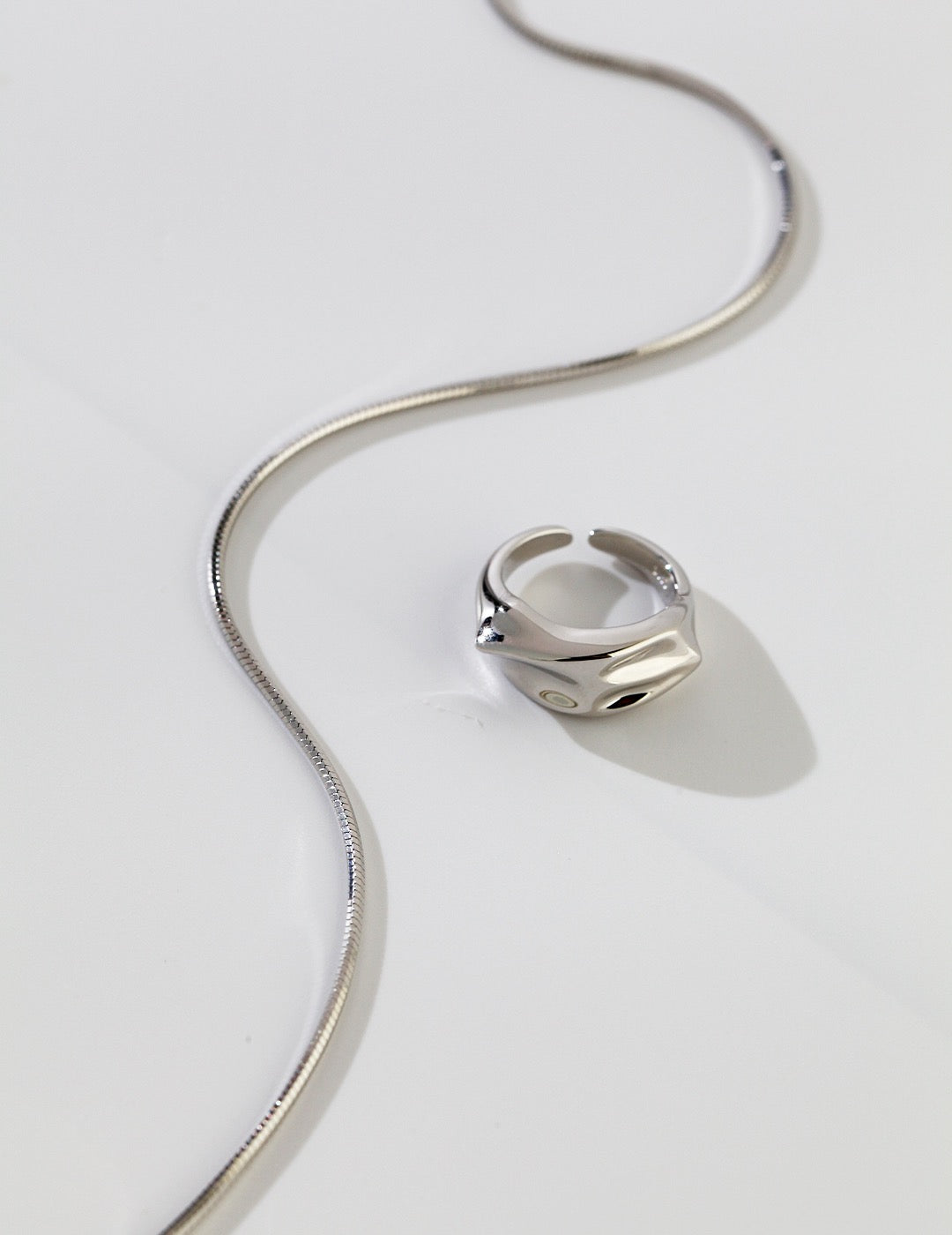 S925 Sterling Silver Snake Chain Necklace