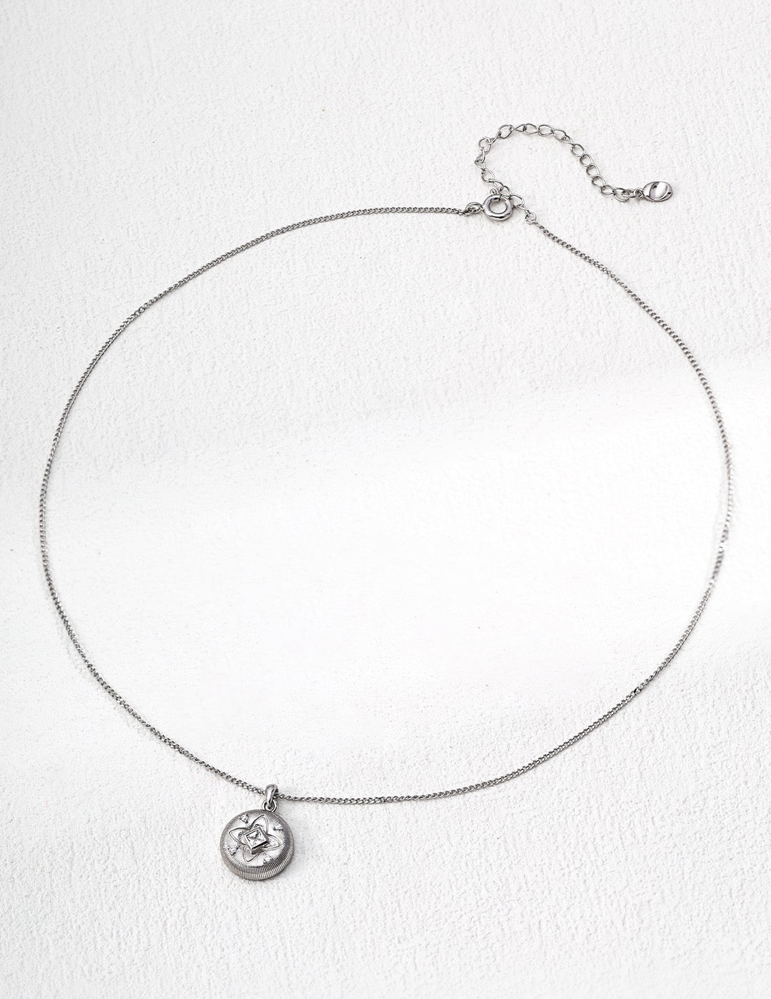 Sterling Silver Four-Leaf Clover Necklace