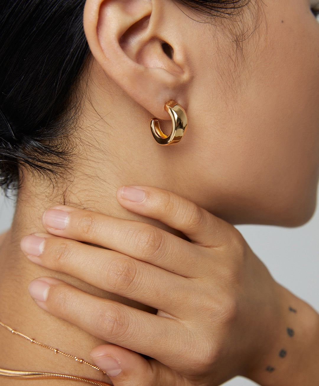 Minimalist Sterling Silver Earrings