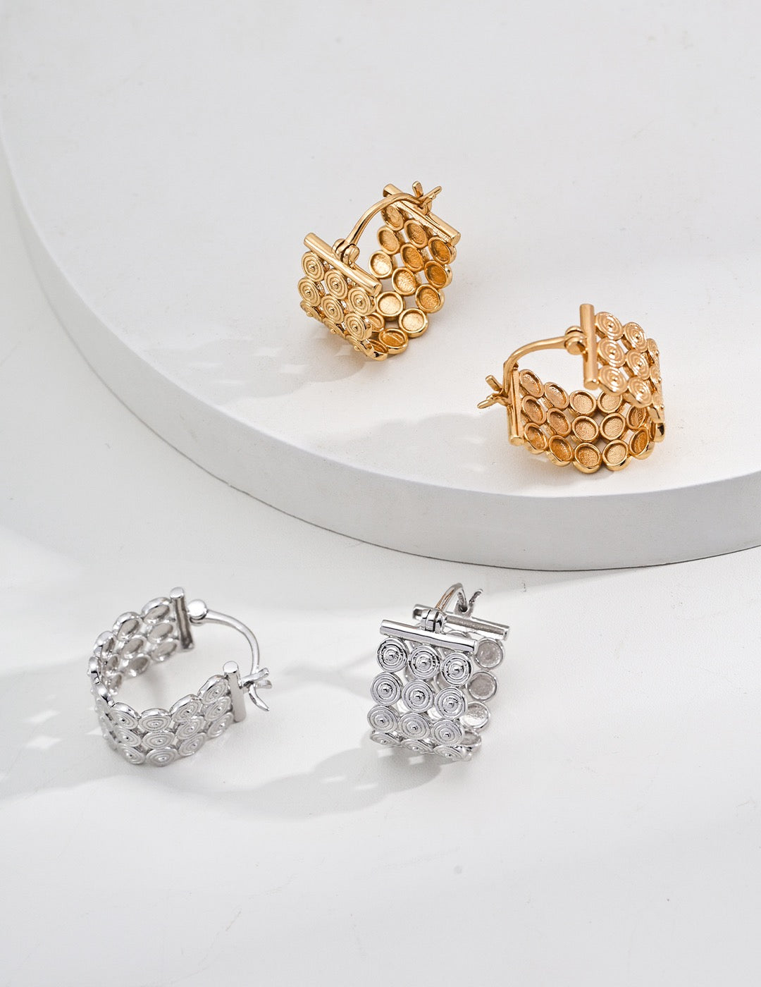 S925 Silver Designer Earrings