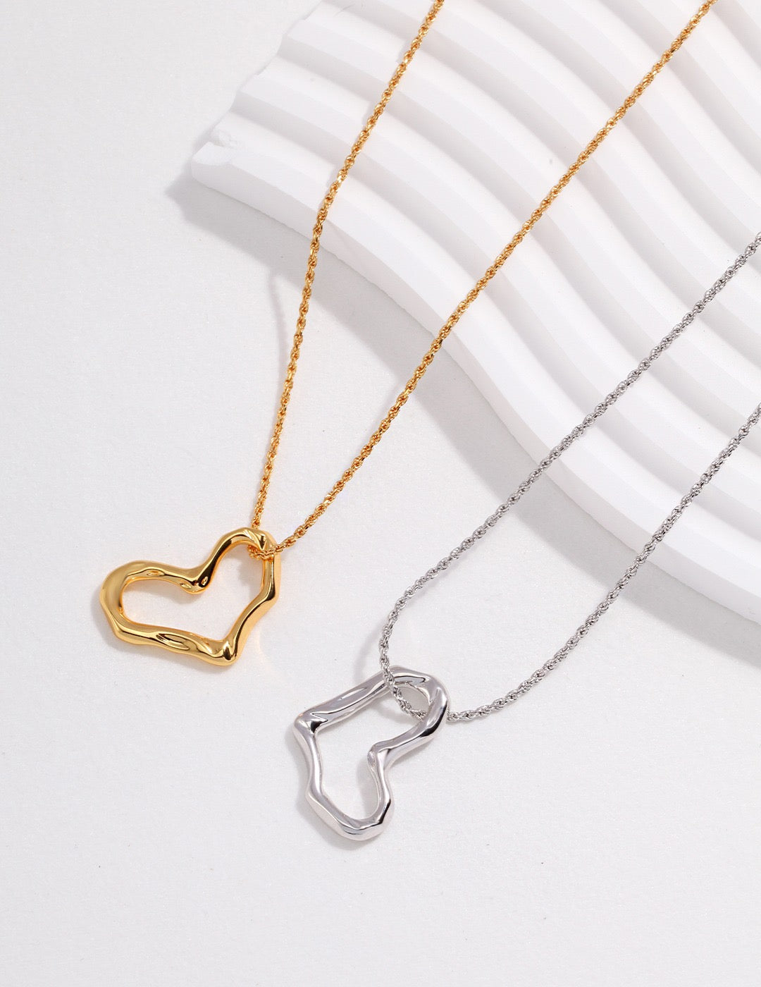 S925 Silver Heart Necklace