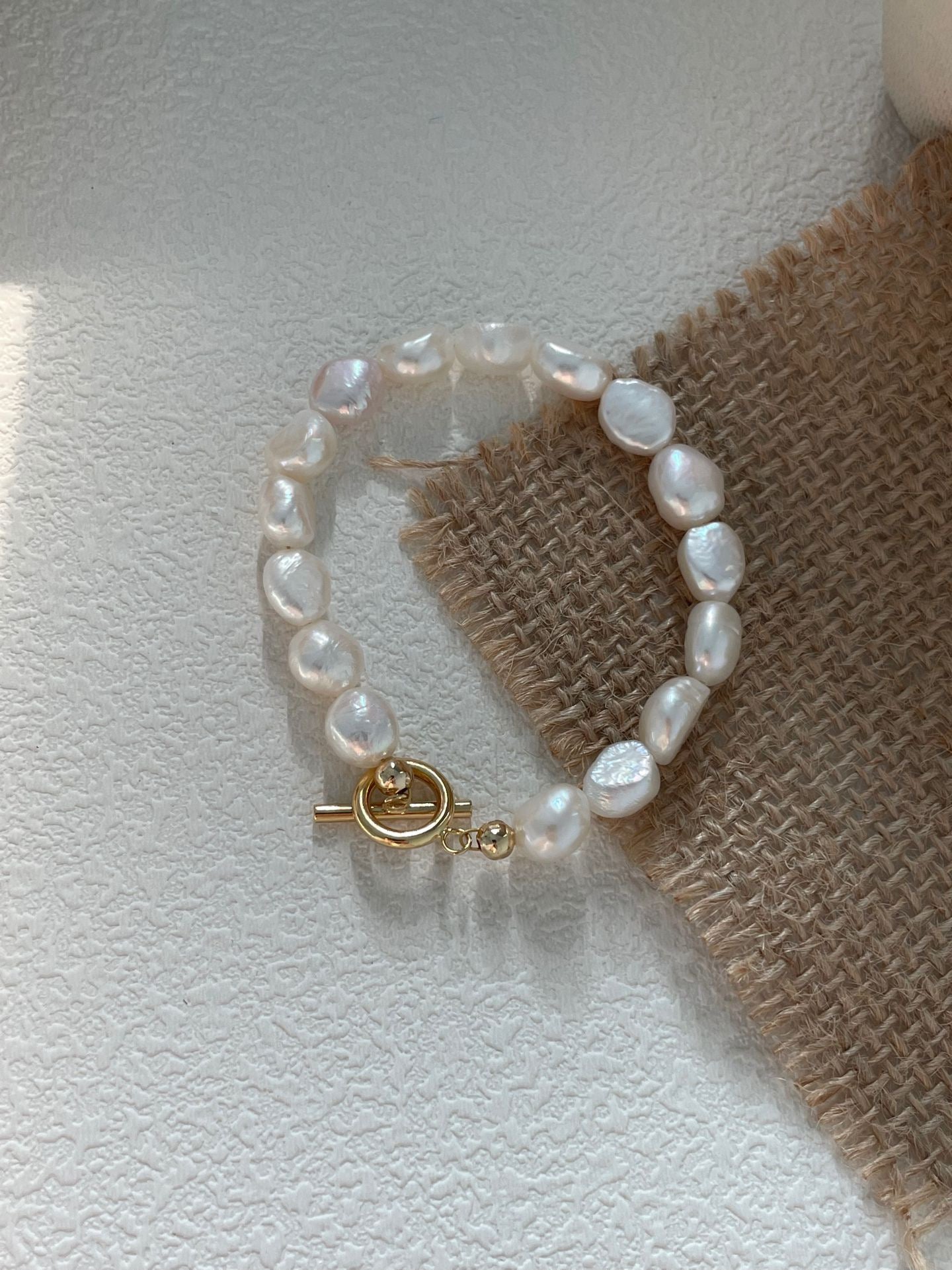Freshwater Baroque Pearl Bracelet