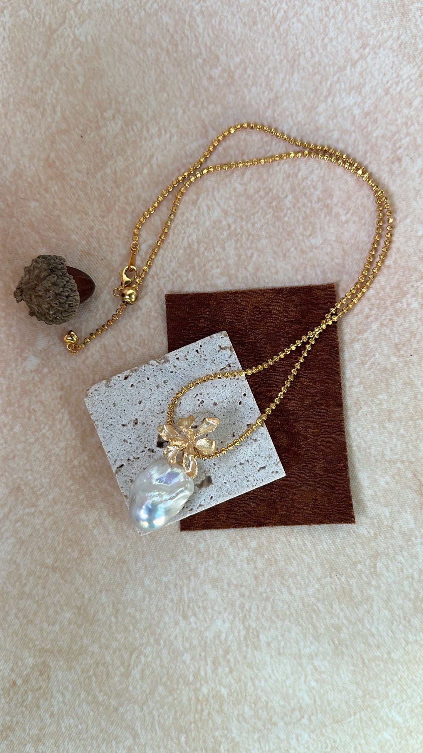 S925 Sterling Silver “Fortune Blossom” Pendant Necklace